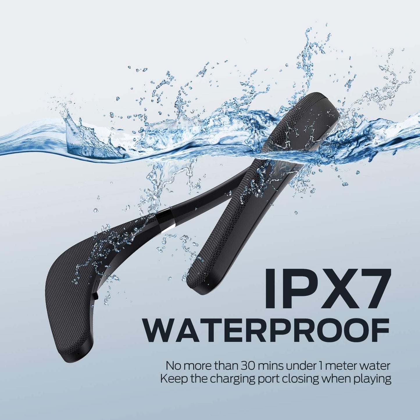 Neckband Bluetooth Speaker