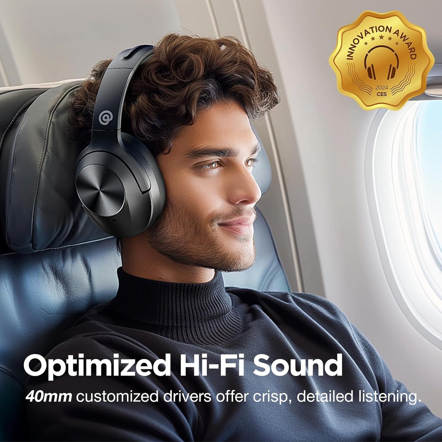 Pro‑level Hybrid Active Noise Cancelling Headphones