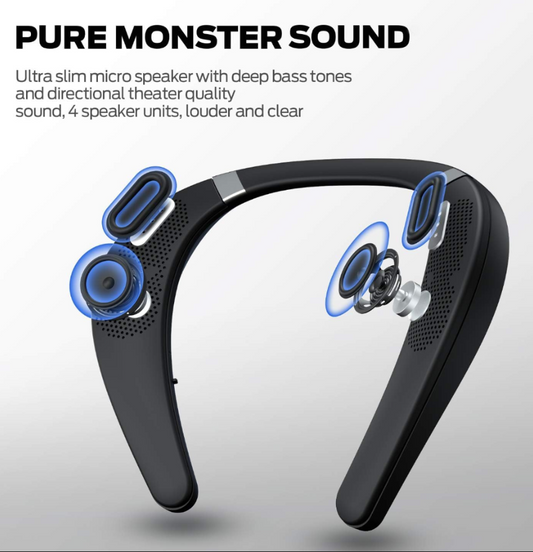Neckband Bluetooth Speaker