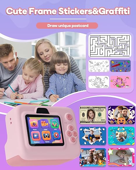 1080P Kids Instant Camera